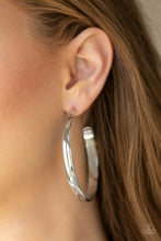 Load image into Gallery viewer, Making Laps - Silver - Spiffy Chick Jewelry
