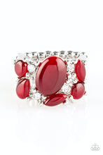 Load image into Gallery viewer, Modern Moonwalk - Red - Spiffy Chick Jewelry
