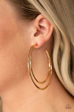 Load image into Gallery viewer, Last HOOP-rah - Gold - Spiffy Chick Jewelry
