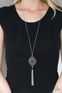 Totally Worth The TASSEL - Silver - Spiffy Chick Jewelry