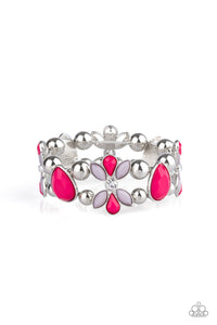 Fabulously Flourishing - Pink - Spiffy Chick Jewelry
