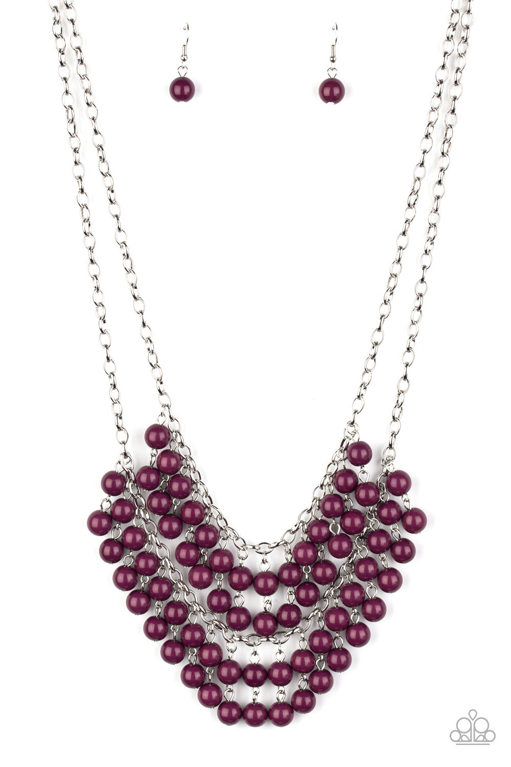 Bubbly Boardwalk - Purple - Spiffy Chick Jewelry