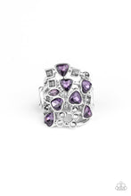 Load image into Gallery viewer, Glitter Flirt - Purple - Spiffy Chick Jewelry
