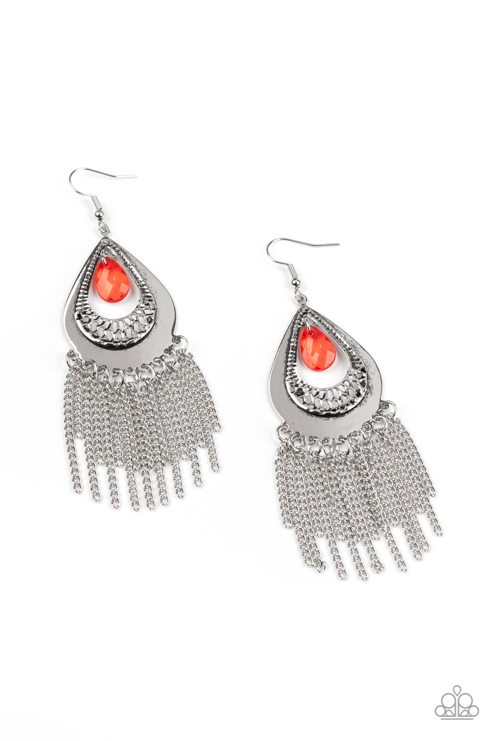 Scattered Storms - Red - Spiffy Chick Jewelry