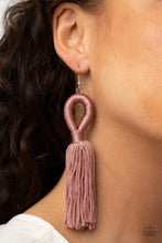 Load image into Gallery viewer, Tassels and Tiaras - Pink - Spiffy Chick Jewelry
