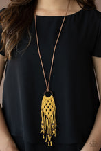 Load image into Gallery viewer, Its Beyond MACRAME! - Yellow - Spiffy Chick Jewelry
