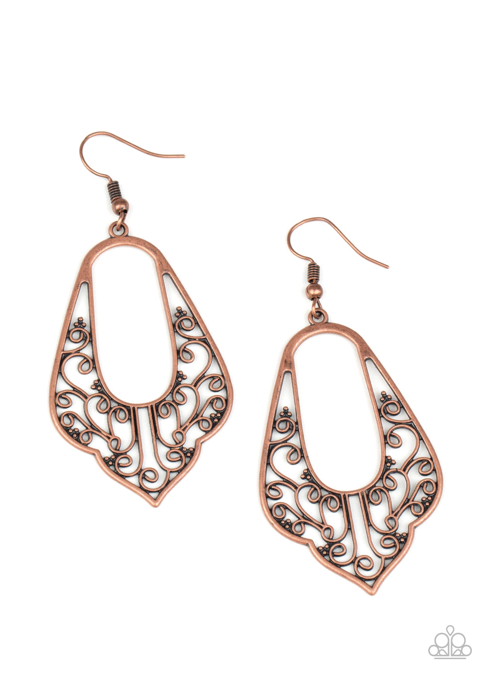 Grapevine Glamour - Copper - Spiffy Chick Jewelry
