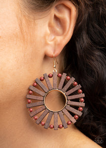 Solar Flare - Brown - Spiffy Chick Jewelry