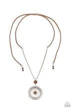 Load image into Gallery viewer, Where No MANDALA Has Gone Before - Brown - Spiffy Chick Jewelry
