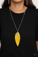 Load image into Gallery viewer, Quill Quest - Yellow - Spiffy Chick Jewelry
