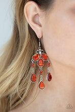 Load image into Gallery viewer, Clear The HEIR - Orange - Spiffy Chick Jewelry

