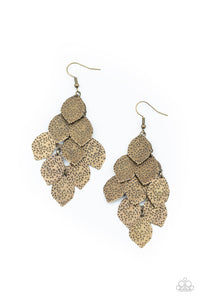 Loud and Leafy - Brass - Spiffy Chick Jewelry