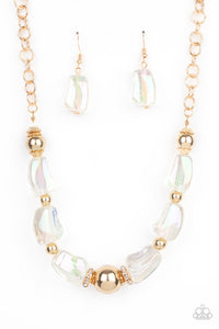 Iridescently Ice Queen - Gold - Spiffy Chick Jewelry