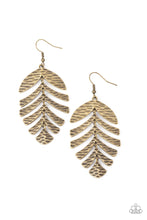 Load image into Gallery viewer, Palm Lagoon - Brass - Spiffy Chick Jewelry

