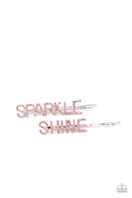 Load image into Gallery viewer, Center of the SPARKLE-verse - Pink - Spiffy Chick Jewelry
