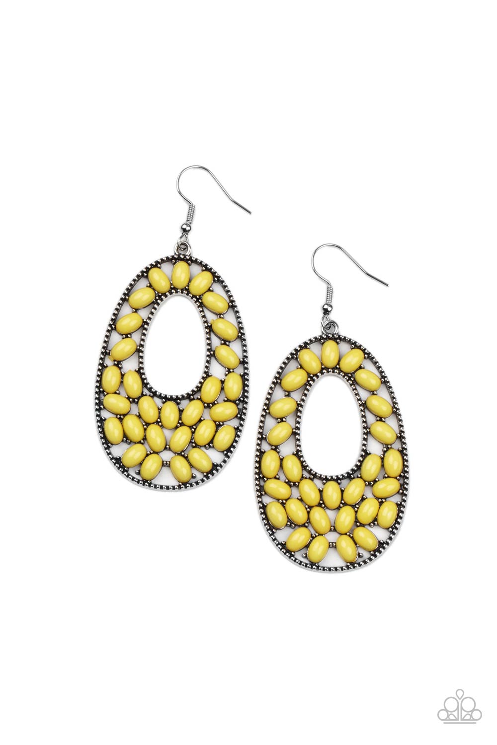 Beaded Shores - Yellow - Spiffy Chick Jewelry