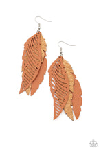 Load image into Gallery viewer, WINGING Off The Hook - Brown - Spiffy Chick Jewelry
