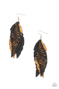 WINGING Off The Hook - Black - Spiffy Chick Jewelry