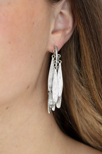 Pursuing The Plumes - Silver - Spiffy Chick Jewelry