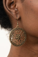 Load image into Gallery viewer, Floral Fortunes - Brass - Spiffy Chick Jewelry
