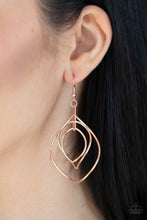 Load image into Gallery viewer, Asymmetrical Allure - Copper - Spiffy Chick Jewelry
