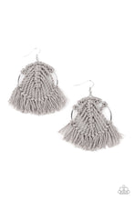 Load image into Gallery viewer, All About Macrame - Grey - Spiffy Chick Jewelry
